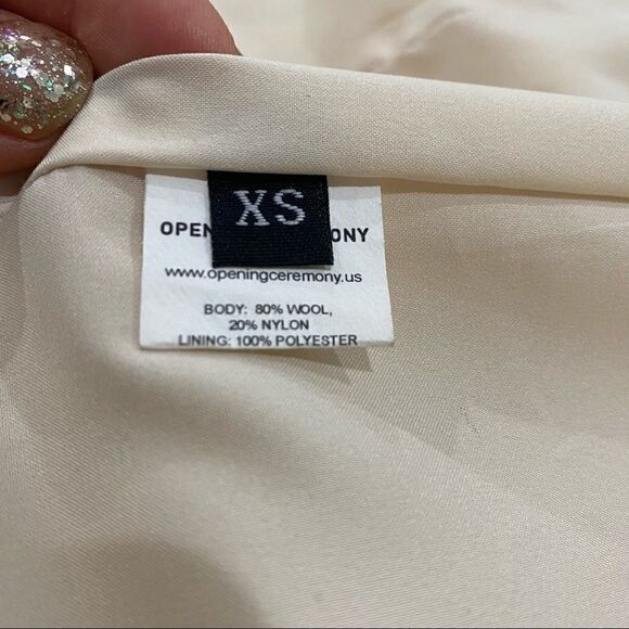 TRON LEGACY X OPENING CEREMONY Peplum Coat NWOT - Picture 13 of 15